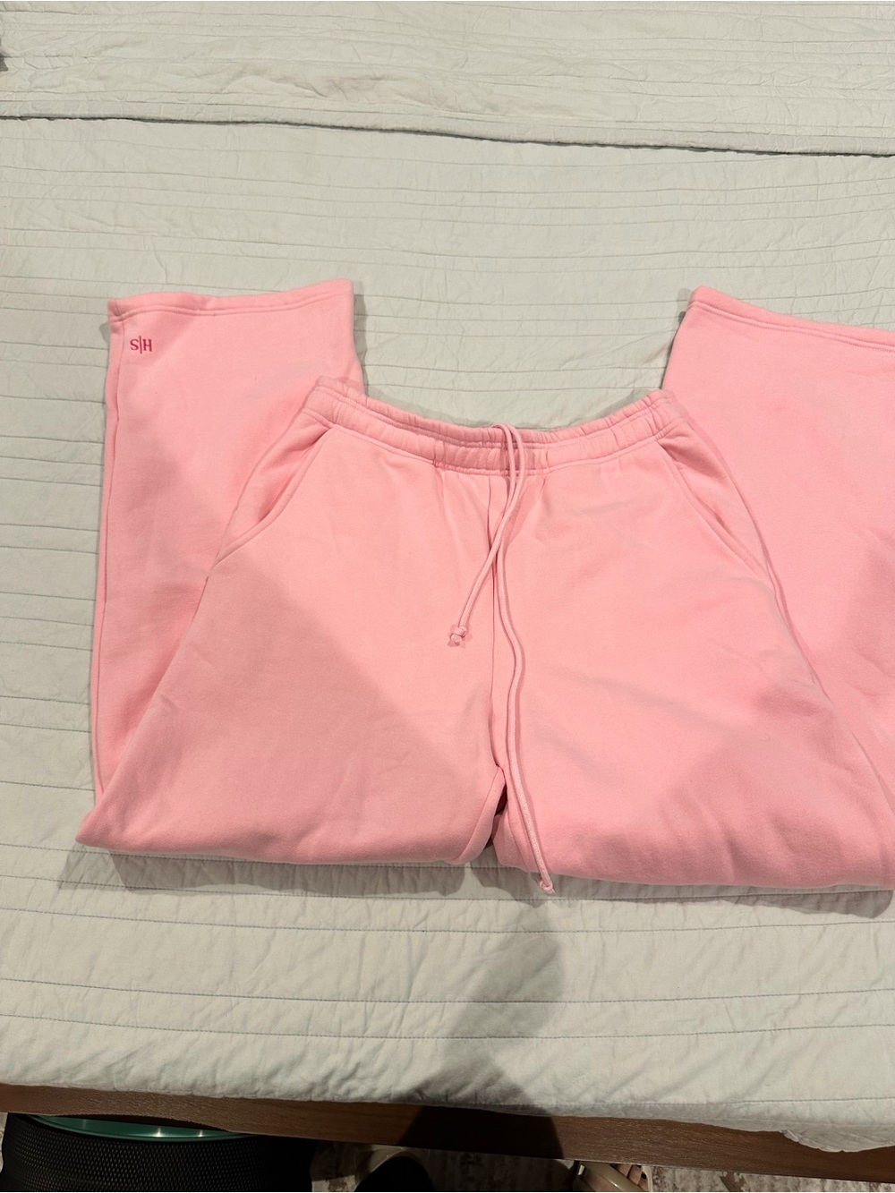 Acta Pink Drawstring Sweatpants